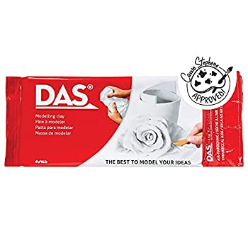 【中古】【インポート品・未当て嵌める】Das Air Hardening Modelling Clay%ｶﾝﾏ% 1kg Block%ｶﾝﾏ% White