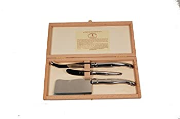 【中古】【インポート品・未当てはめる】Jean Dubost 3-Piece Cheese Set Stainless Steel [並行輸入品]