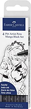 【中古】【インポート品・未当て嵌める】Faber-castell Black Manga Wallet Set
