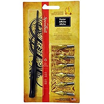 【中古】【輸入品・未使用】Speedball 2963 Poster Lettering Pen Set