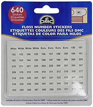 【中古】【輸入品・未使用】Bulk Buy: DMC Floss Number Stickers 500 Labels 6103 (6-Pack) by DMC|ムジカ&フェリーチェ店