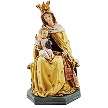 【中古】【輸入品・未使用】Our Lady of Mt Mount Carmel Scapular Statue%カンマ% 20cm|ムジカ&フェリーチェ店