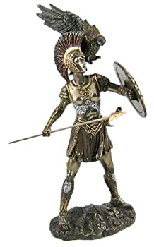 【中古】【輸入品・未使用】アテナギリシャの女神ブロンズ像彫刻ミネルバ