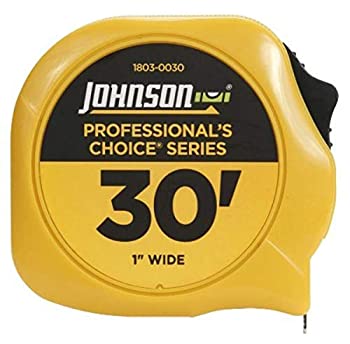 【中古】【輸入品・未使用】ジョンソンレベルとツール1803???0030?30-foot X 1-inch professional-foots Choice電源テープbyジョンソンレベル&ツール|ムジカ&フェリーチェ店