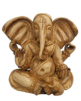 【中古】【インポート品・未当て嵌める】（並行輸入品） アジアン雑貨 ネパール仏像 ネパール・ガネーシャ NAG-9