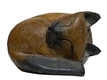 【中古】【輸入品・未使用】（並行輸入品） アジアン雑貨　ネムねこの木彫り4｜ムジカ＆フェリーチェ店 11,011円