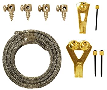 【中古】【インポート品・未当て嵌める】OOK 59985 10 Piece Precise Height Picture Hanging Kit by Ook