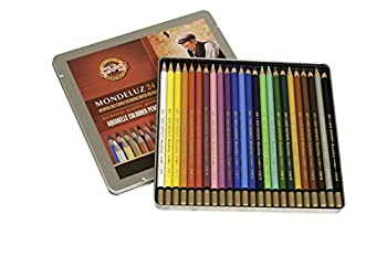 【中古】【輸入品・未使用】Mondeluz Aquarell Watercolor Pencils 24/Pkg- (並行輸入品)｜ムジカ＆フェリーチェ店