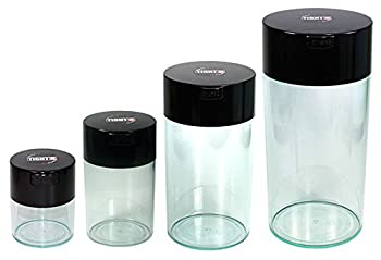 【中古】【輸入品・未使用】Tightvac Nested Set of 4 Vacuum Sealed Dry Goods Storage Containers%ｶﾝﾏ% 4 Sizes: 710ml%ｶﾝﾏ% 350ml%ｶﾝﾏ% 180ml%ｶﾝﾏ% 90ml%ｶﾝﾏ% Clear Body｜ムジカ＆フェリーチェ店