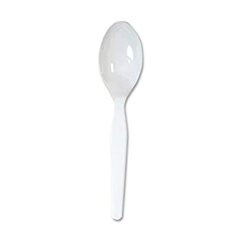 【中古】【インポート品・未当て嵌める】Plastic Cutlery%ｶﾝﾏ% Heavy Mediumweight Teaspoons%ｶﾝﾏ% White%ｶﾝﾏ% 1000/Carton (並行輸入品)