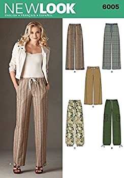 【中古】【インポート品・未当て嵌める】New Look Sewing Pattern 6005 Misses\u0027 Pants%ｶﾝﾏ% Size A (10-12-14-16-18-20-22) by Simplicity Creative Group Inc - Patterns