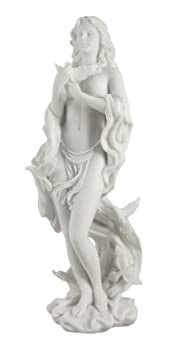 【中古】【インポート品・未当て嵌める】Aphrodite Greek Goddess Of Love Marble Finish Statue [並行輸入品]