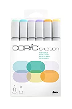 【中古】【輸入品・未使用】Copic Markers 6-Piece Sketch Set%ｶﾝﾏ% Pale Pastels by Copic Marker