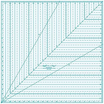 【中古】【輸入品・未使用】Quilt In A Day Square Up Ruler-22%ﾀﾞﾌﾞﾙｸｫｰﾃ%X22%ﾀﾞﾌﾞﾙｸｫｰﾃ% (並行輸入品)