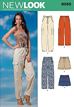 【中古】【輸入品・未使用】New Look 6055 Misses' Pants and Shorts Sewing Pattern%ｶﾝﾏ% Size A (6-8-10-12-14-16) by Simplicity Creative Group Inc - Patterns 10,291円