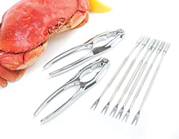 【中古】【輸入品・未使用】Norpro 8ピース 魚介類、 貝、 ロブスター と カニ クラッカー ツール セット｜ムジカ＆フェリーチェ店