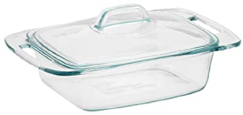 【中古】【輸入品・未使用】Pyrex Easy Grab 2-Quart Casserole Glass Bakeware Dish with Glass Lid by Pyrex
