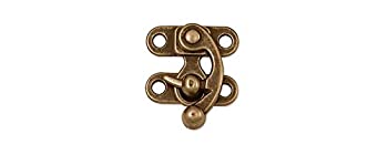 【中古】【輸入品・未使用】Small Antique Brass Finish Swing Bag Clasp by Tandy Leather