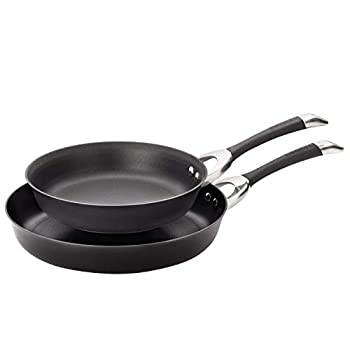 【中古】【輸入品・未使用】Circulon Symmetry Hard Anodized Nonstick 10-Inch and 12-Inch Skillets Twin Pack