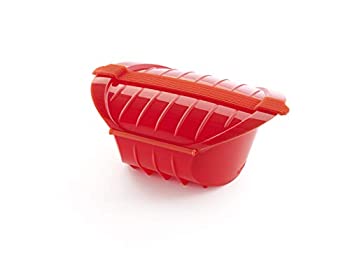【中古】【インポート品・未当て嵌める】Lekue Small Ogya Sauce Pan%ｶﾝﾏ% Red [並行輸入品]