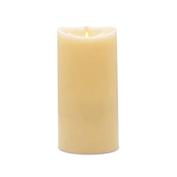 【中古】【輸入品・未使用】Luminara Wax Candle 3.5x7 Ivory