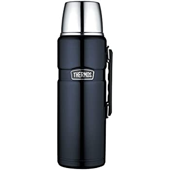 【中古】【輸入品・未使用】Thermos (サーモス) ステンレスボトル 2リットル 2L ブルー SK2020MBTRI4