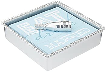 【中古】【輸入品・未使用】(Champagne) - Mariposa Champagne Beaded Napkin Box｜ムジカ＆フェリーチェ店