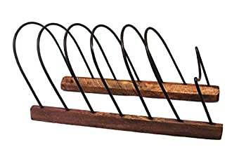 【中古】【輸入品・未使用】Primitive Country 木製&メタル レターホルダー オーガナイザー｜ムジカ＆フェリーチェ店