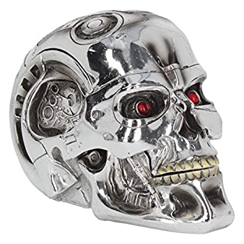 【中古】【輸入品・未使用】T-Terminator Box 18cm Silver%カンマ% Resin画像