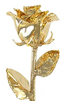 【中古】【輸入品・未使用】Real Rose Dipped in 24k Gold - Venus Rose (12%ﾀﾞﾌﾞﾙｸｫｰﾃ% Open Bud) by Living Gold by Living Gold [並行輸入品]｜ムジカ＆フェリーチェ店