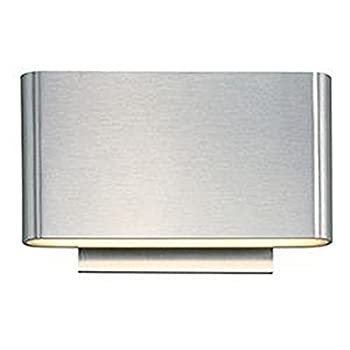 【中古】【輸入品・未使用】ET2 Lighting E41310-SA Sconce with Metal Shades%ｶﾝﾏ% Satin Aluminum Finish by ET2 Lighting