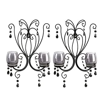 【中古】【輸入品・未使用】VERDUGO GIFT Midnight Elegance Wall Sconces