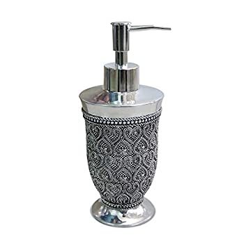 【中古】【インポート品・未当て嵌める】nu steel Beaded Heart Soap/Lotion Pump