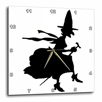 【中古】【輸入品・未使用】3dRose dpp_165486_3 魔女シルエット アートワーク 壁掛け時計 15x15インチ 38,992円