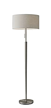 【中古】【インポート品・未当て嵌める】Adesso 3457-22 Hayworth Floor Lamp%ｶﾝﾏ% Satin Steel [並行輸入品]