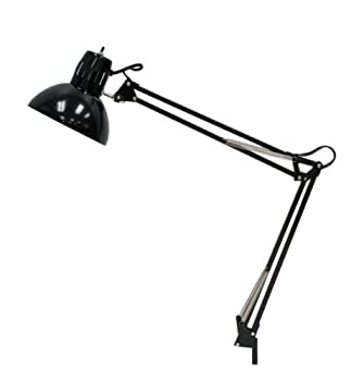 【中古】【輸入品・未使用】Studio Designs 12022 Swing Arm Lamp with 13-watt CFL Bulb%ｶﾝﾏ% Black by Studio Designs