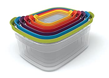 【中古】【輸入品・未使用】Joseph Joseph 81009 Nest Storage Resuable Plastic Food Storage Containers Set%ｶﾝﾏ% 12-Piece%ｶﾝﾏ% Multicolor by Joseph Joseph [並行輸入