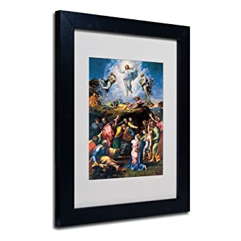【中古】【輸入品・未使用】Trademark Fine Art ラファエル 1519-20 ブラックフレームアートワーク 11 by 14-Inch BL01451-B1114MF
