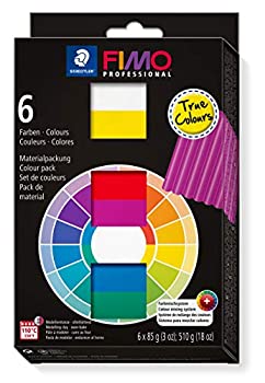 【中古】【輸入品・未使用】Fimo professional 6-Piece True Colours Blocks Pack - Multi-Colour by Fimo