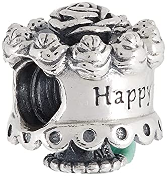 【中古】【輸入品・未使用】Pandora Happy Birthday in 925 Sterling Silver%ｶﾝﾏ% 791289 by Solomen