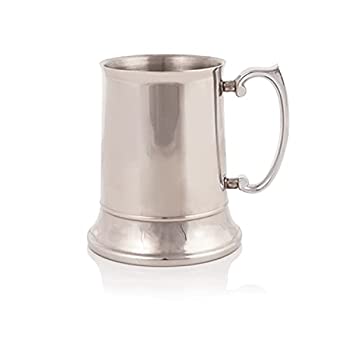 【中古】【輸入品・未使用】Viski Admiral? ステンレススチール ビールジョッキ