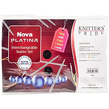 【中古】【輸入品・未使用】Knitter's Pride Nova Platina Interchangeable Starter Set by Knitter's Pride