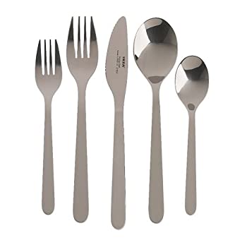 【中古】【輸入品・未使用】Ikea 900.430.76 Fornuft 20-piece flatware set%ｶﾝﾏ% stainless steel (4%ｶﾝﾏ% 20 Piece) by IKEA [並行輸入品]