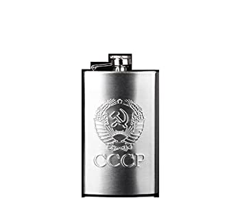 【中古】【輸入品・未使用】CCCP スキットル 5oz ウイスキー携帯ボトル ピューターフラスコCCCP [並行輸入品]｜ムジカ＆フェリーチェ店