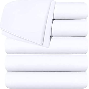 【中古】【輸入品・未使用】Utopia Bedding (ユートピアベッディング) フラットシーツ 6枚パック｜ムジカ＆フェリーチェ店