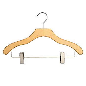【中古】【インポート品・未当て嵌める】NAHANCO 2007-22N Contemporary Series Wooden Coordinate Hanger%ｶﾝﾏ% 17%ﾀﾞﾌﾞﾙｸｫｰﾃ%%ｶﾝﾏ% Natural (Pack of 100) 141［並行輸入］