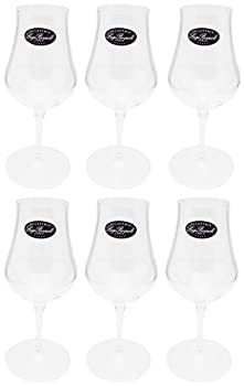 【中古】【インポート品・未当て嵌める】アデリア SON.hyx crystal glass スニフター170 C372 6個仕掛ける J-6467