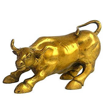 【中古】【輸入品・未使用】(イスイ)YISHUI 風水置物 住宅の置物 牛 うし 銅製 金運アップ 開運 お守り feng shui M1235 [並行輸入品]｜ムジカ＆フェリーチェ店