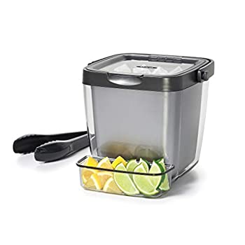 【中古】【輸入品・未使用】OXO アイスペール トング付