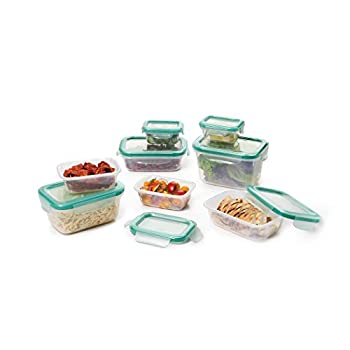 【中古】【輸入品・未使用】OXO Good GripsスナップLeakproof Foodストレージコンテナセット 16-Piece クリア 11179700
